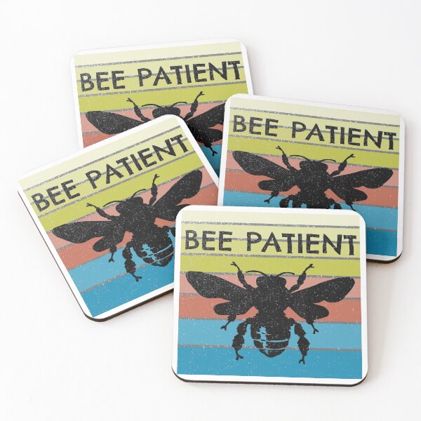 Item preview, Bee Patient Be Patient 5 designed and sold by PodiShawna.