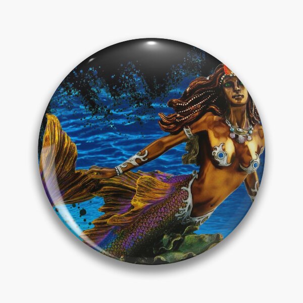 Item preview, Yemoja Yemaya Mother of Water designed and sold by signsandsymbols.
