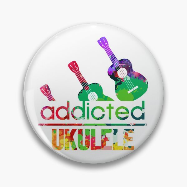 Item preview, Ukulele addicted watercolor designed and sold by loveislovestore.