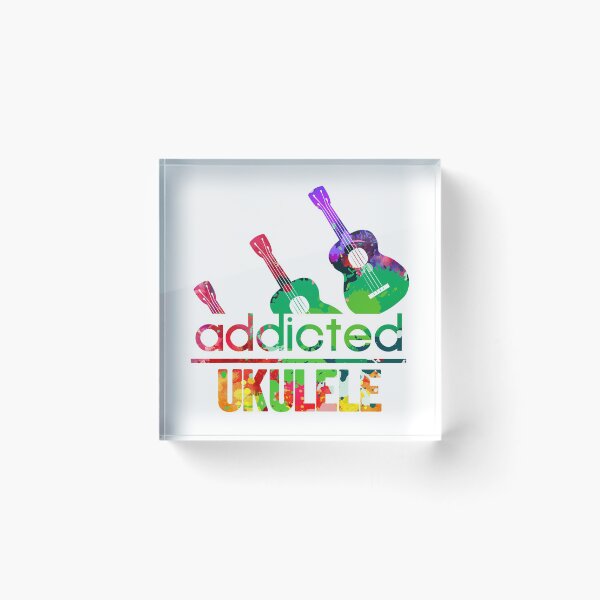 Artikelvorschau, Ukulele-süchtiges Aquarell entworfen und verkauft von loveislovestore.