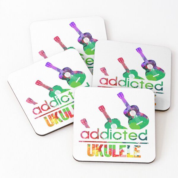Item preview, Ukulele addicted watercolor designed and sold by loveislovestore.