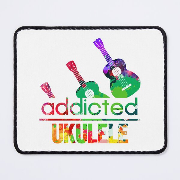 Item preview, Ukulele addicted watercolor designed and sold by loveislovestore.