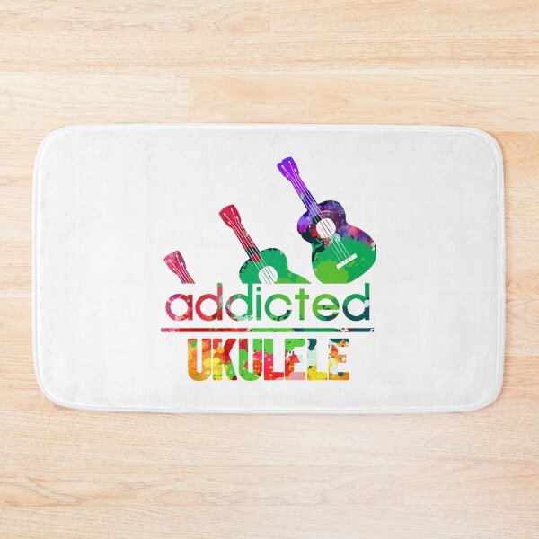 Item preview, Ukulele addicted watercolor designed and sold by loveislovestore.