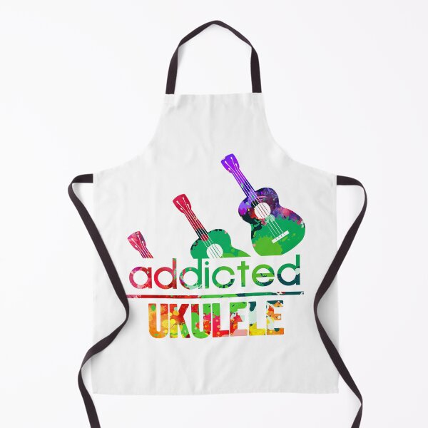 Item preview, Ukulele addicted watercolor designed and sold by loveislovestore.