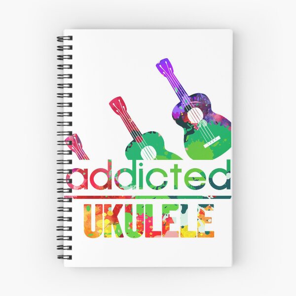 Item preview, Ukulele addicted watercolor designed and sold by loveislovestore.