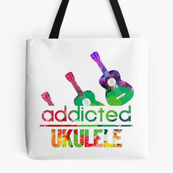 Item preview, Ukulele addicted watercolor designed and sold by loveislovestore.