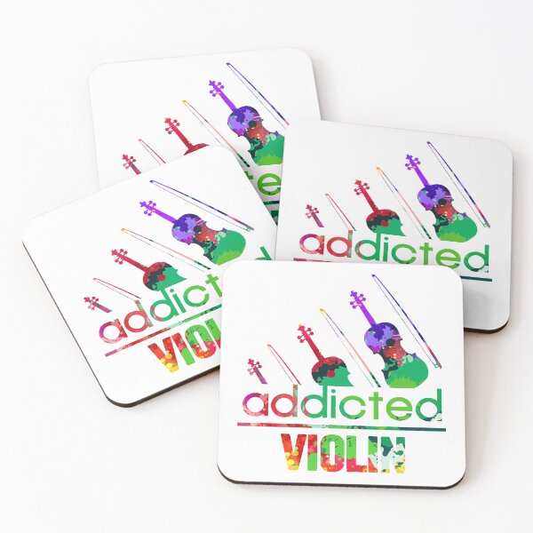 Item preview, Violin addicted watercolor designed and sold by loveislovestore.