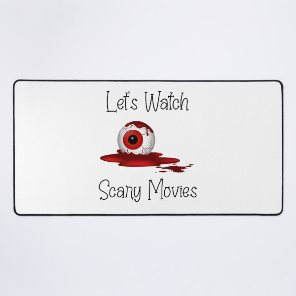 Item preview, Let's Watch Scary Movies, Horror Movie Obsessed designed and sold by SportyDogShop.