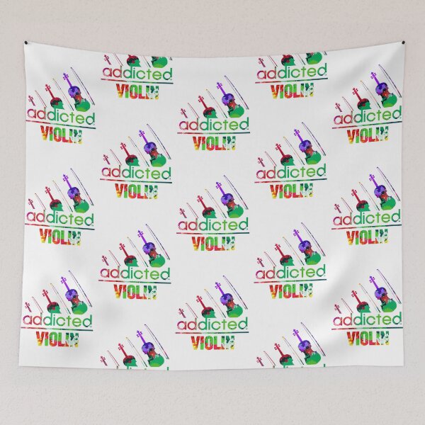 Item preview, Violin addicted watercolor designed and sold by loveislovestore.