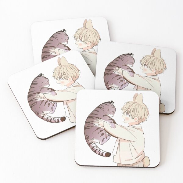 Item preview, "No love zone" cute tiger and bunny designed and sold by babyseagull.
