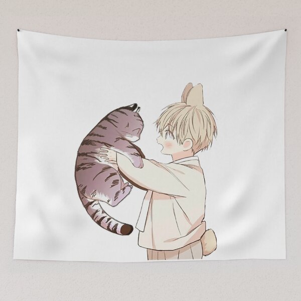 Item preview, "No love zone" cute tiger and bunny designed and sold by babyseagull.