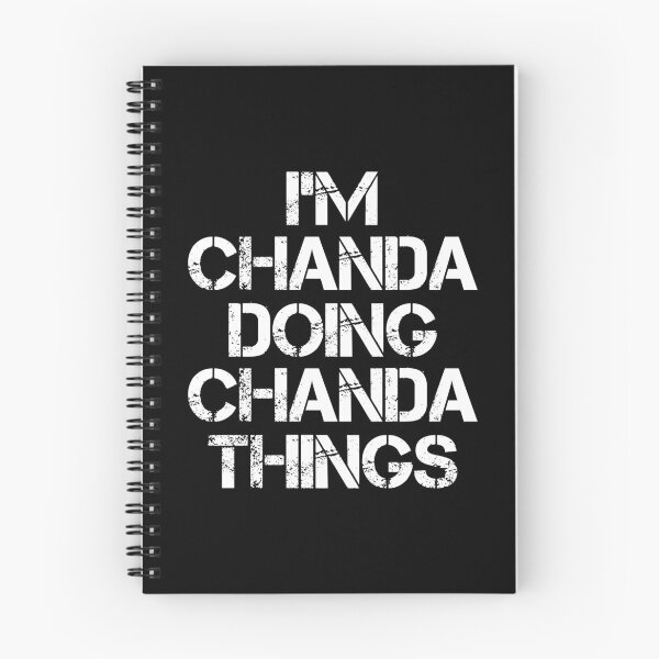 Item preview, Chanda Name T Shirt - I'm Chanda Doing Chanda Things Name Gift Item Tee designed and sold by merystowe1.