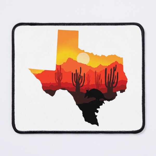 Item preview, Texas map and landscape designed and sold by landscapeworlds.
