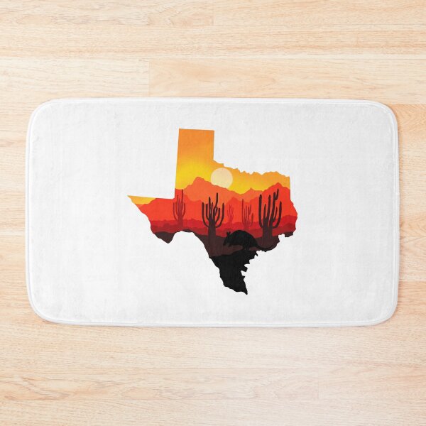 Item preview, Texas map and landscape designed and sold by landscapeworlds.