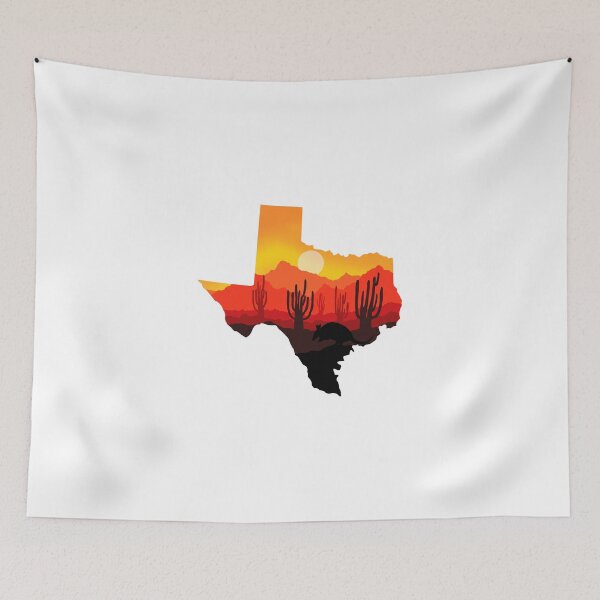 Item preview, Texas map and landscape designed and sold by landscapeworlds.
