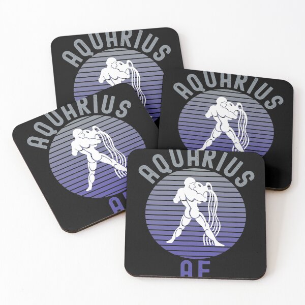 Item preview, Aquarius AF Funny Zodiac Sign Birthday Gift designed and sold by ExpressWayFour.
