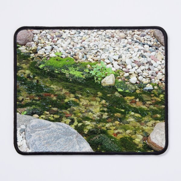 Item preview, Stream with Rocks and Algae designed and sold by Susie Kramer.