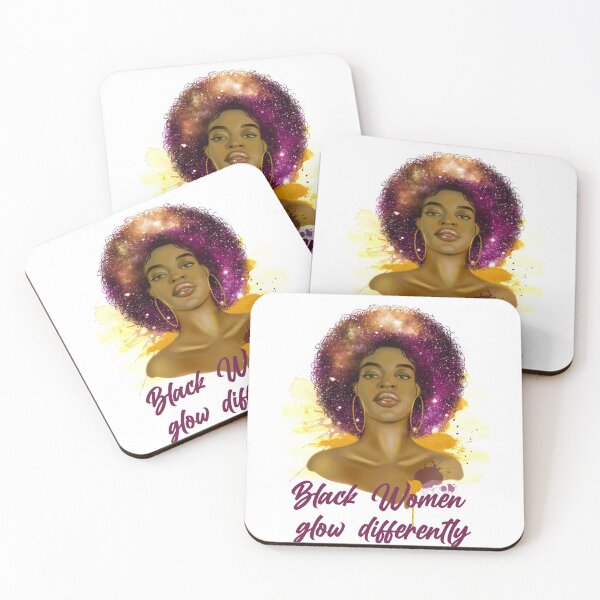 Item preview, Black women glow differently designed and sold by Cattigal.