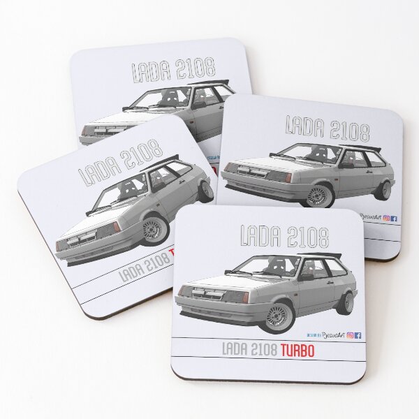 Item preview, Lada 2108 Turbo White designed and sold by pjesusartrb.