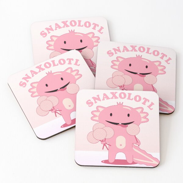 Item preview, Kawaii Chibi Snaxolotl Axolot Salamander VRS2 designed and sold by vivendulies.
