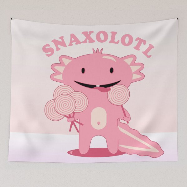 Item preview, Kawaii Chibi Snaxolotl Axolot Salamander VRS2 designed and sold by vivendulies.