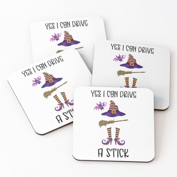 Item preview, Yes I Can Drive A Stick, Witchy Mama designed and sold by SportyDogShop.