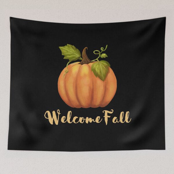 Item preview, Welcome Fall Welcome Pumpkin designed and sold by Windmill Wildflowers.