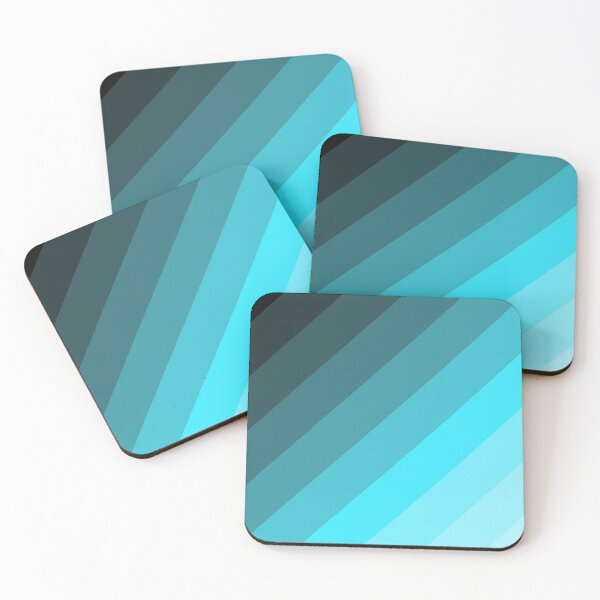 Item preview, Fade to Dark to Light Teal Blue diagonal designed and sold by Designs24U.