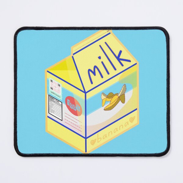 Item preview, Cute Banana Flavored Milk Carton designed and sold by sadimouto.