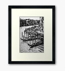 Parking Lot Framed Print