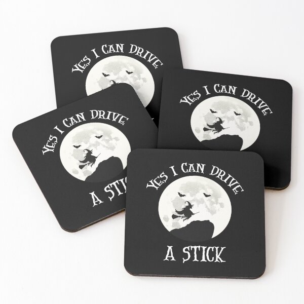 Item preview, Yes I Can Drive A Stick, Witchy Mama designed and sold by SportyDogShop.