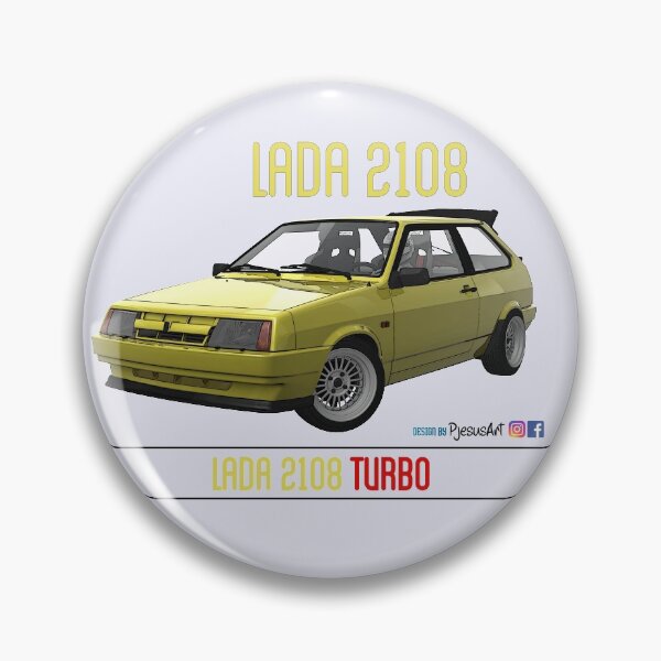 Item preview, Lada 2108 Turbo Yellow designed and sold by pjesusartrb.