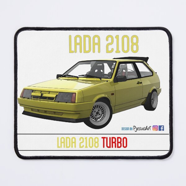 Item preview, Lada 2108 Turbo Yellow designed and sold by pjesusartrb.