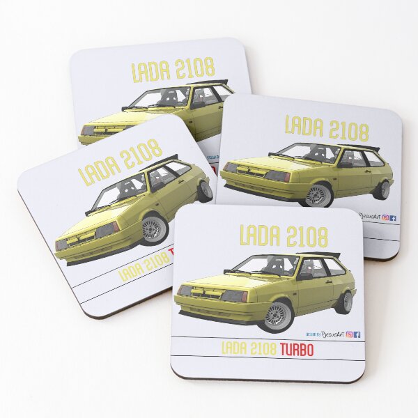Item preview, Lada 2108 Turbo Yellow designed and sold by pjesusartrb.