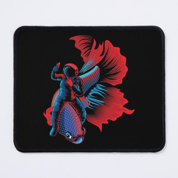 Item preview, Astronaut Riding on Fish Design designed and sold by boopsblunt.