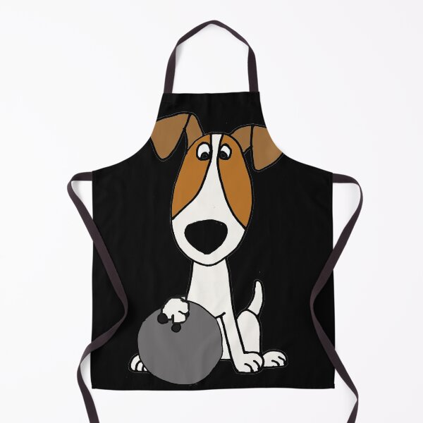 Item preview, Funny Jack Russell Terrier Dog Bowling Cartoon designed and sold by Nature's Fancy.