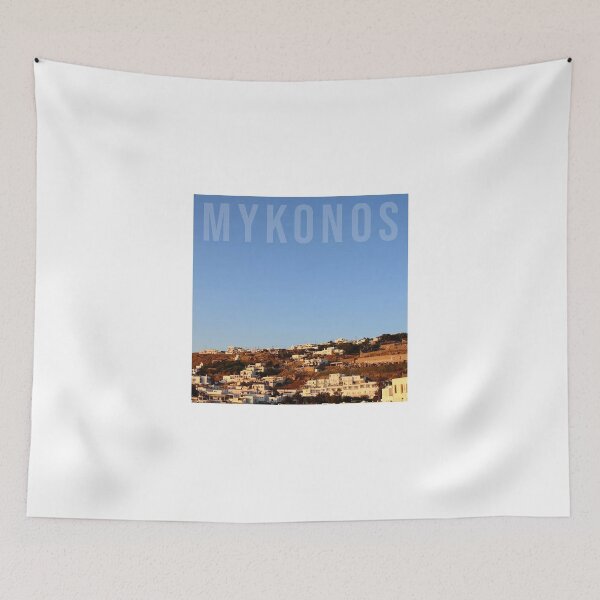 Item preview, Mykonos Print designed and sold by GIUSTINOS.
