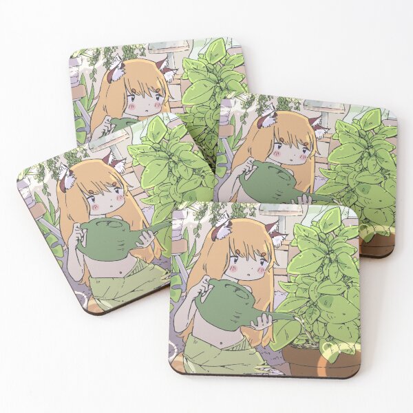 Item preview, Watering Plants Illustration designed and sold by LisadiKaprio.