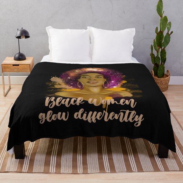Item preview, Black women glow differently designed and sold by Cattigal.
