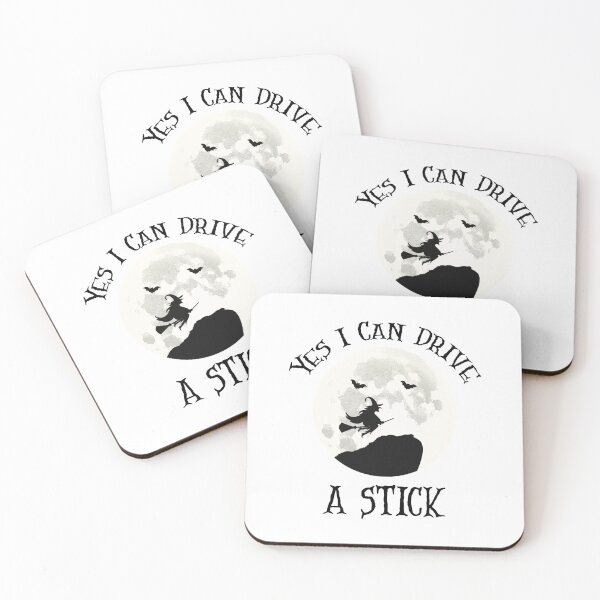 Item preview, Yes I Can Drive A Stick, Witchy Mama designed and sold by SportyDogShop.
