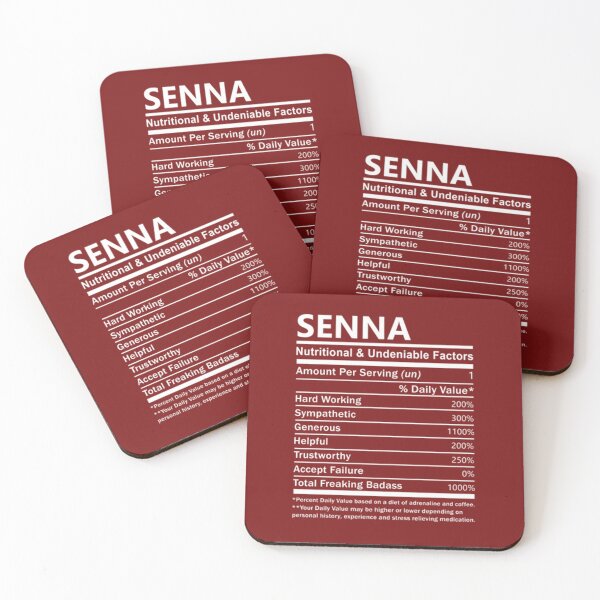 Item preview, Senna Name  -  designed and sold by BoomteesStore.