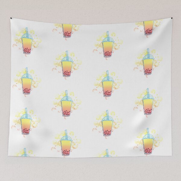 Item preview, Yellow bubbletea designed and sold by kieloki.