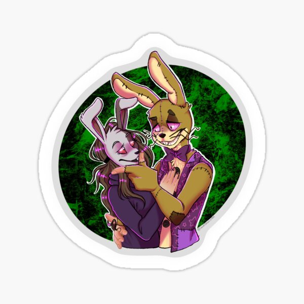 Glitched Vanny Sticker for Sale by BeeSweetPlease