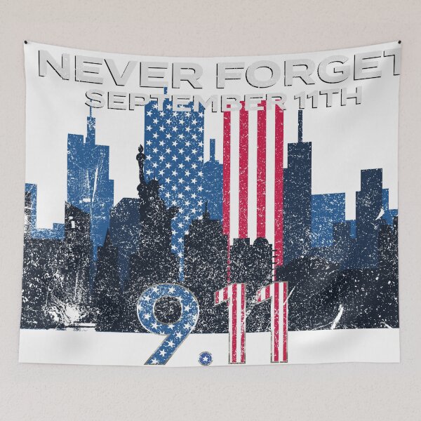 Item preview, Never Forget 9/11, 9/11 Memorial, September 11th 20th Anniversary, Never Forget 2001 2021 designed and sold by ThirTee.