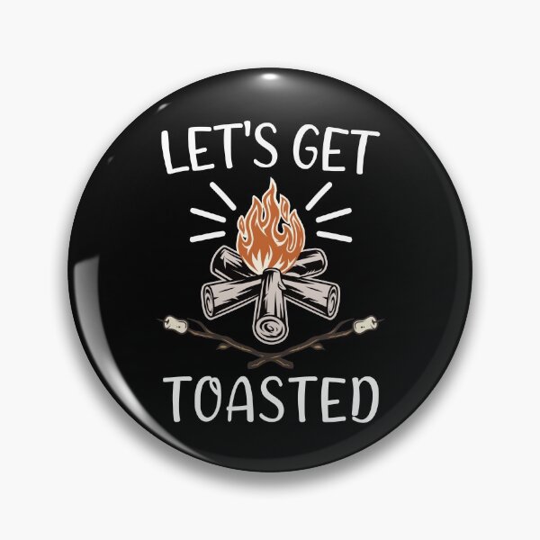 Item preview, Let's Get Toasted, Toasting Marshmallow in the Campfire designed and sold by Dexter Freeman.