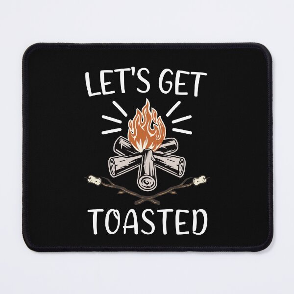 Item preview, Let's Get Toasted, Toasting Marshmallow in the Campfire designed and sold by Dexter Freeman.