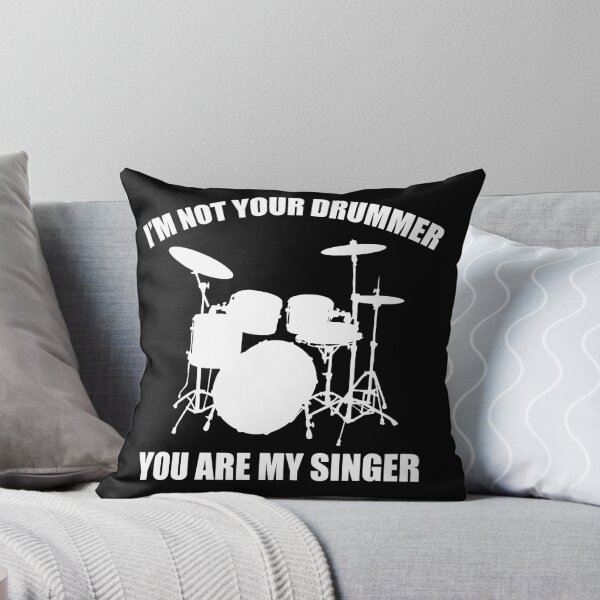 Item preview, In Tribute to Charlie_Rock I'm not your drummer, you're my singer t-shirt designed and sold by FlossyDesigns.