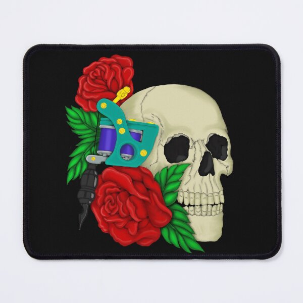Item preview, Skull & Roses designed and sold by brokenarrowink.