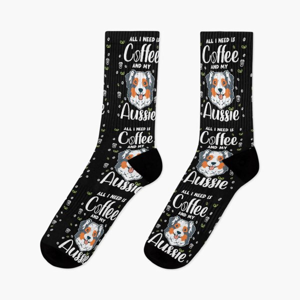 Item preview, All I Need Is Coffee And My Aussie designed and sold by Sandra78.