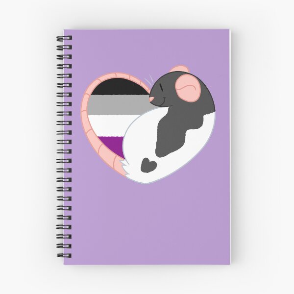 Item preview, Asexual Pride Rat designed and sold by Dandyrats.